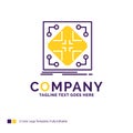 Company Name Logo Design For Data, infrastructure, network, matr