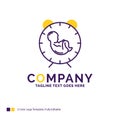 Company Name Logo Design For delivery, time, baby, birth, child