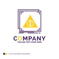 Company Name Logo Design For Error, Application, Denied, server Royalty Free Stock Photo