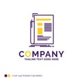 Company Name Logo Design For Gazette, media, news, newsletter, n
