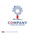 Company Name Logo Design For seo, search, optimization, process Royalty Free Stock Photo