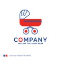 Company Name Logo Design For trolly, baby, kids, push, stroller