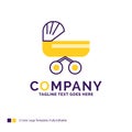 Company Name Logo Design For trolly, baby, kids, push, stroller
