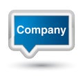 Company prime blue banner button Royalty Free Stock Photo