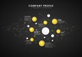 Company profile overview template