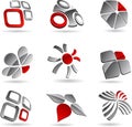 Company symbols. Royalty Free Stock Photo