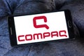 Compaq logo Royalty Free Stock Photo