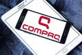 Compaq logo Royalty Free Stock Photo