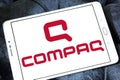 Compaq logo Royalty Free Stock Photo