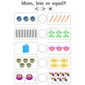 Comparing Numbers worksheet for education