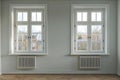 Comparing old vs new rooms in terms of size windows and heating. Concept Room Size Comparison,