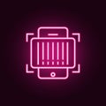 compas directions neon icon. Elements of web set. Simple icon for websites, web design, mobile app, info graphics