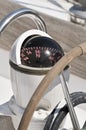 Compass on a boat Royalty Free Stock Photo