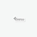 Compass Concept Logo Design Template sticker icon Royalty Free Stock Photo