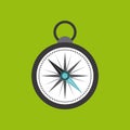 Compass device guide isolated icon