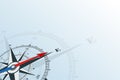 Compass east background Royalty Free Stock Photo