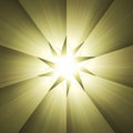 Compass eight point star light flare Royalty Free Stock Photo