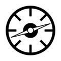 Compass guide device isolated icon