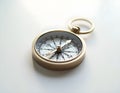 Compass Isolated on White Background Royalty Free Stock Photo