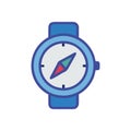 Compass Navigation Watch Icon for Adventurers