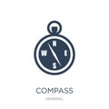 compass pointing south east icon in trendy design style. compass pointing south east icon isolated on white background. compass Royalty Free Stock Photo