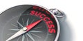 Compass points towards success