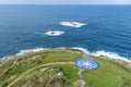 Compass rose in A Coruna, Galicia, Spain. Royalty Free Stock Photo