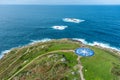 Compass rose in A Coruna, Galicia, Spain. Royalty Free Stock Photo