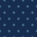 Compass seamless pattern isolated on color background Royalty Free Stock Photo