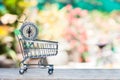 Compass in shopping cart