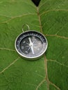 the compass shows the direction on your path you choose yourself