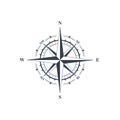 Compass sign, wind rose Royalty Free Stock Photo
