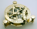 Compass sundial Royalty Free Stock Photo