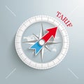 Compass Tarif Royalty Free Stock Photo