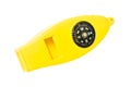 Compass, whistle Royalty Free Stock Photo