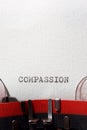 Compassion concept view