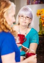 Compassionate Woman Listens to Friend