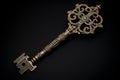 Compelling Ancient magic key. Generate Ai Royalty Free Stock Photo