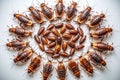 Understanding Cockroach Populations A Visual Guide to Pest Control and Environmental Impact Royalty Free Stock Photo