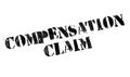 Compensation Claim rubber stamp