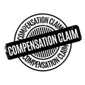 Compensation Claim rubber stamp