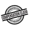 Compensation Claim rubber stamp