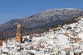 Competa white village in Andalusia, Spain Royalty Free Stock Photo