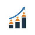 Competence, efficiency, skills icon. Simple editable vector illustration