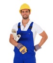 Competent manual worker Royalty Free Stock Photo