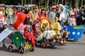 A competition for the best design of baby stroller during the celebration of city day in Gomel region of Belarus.