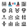 Competition icon set