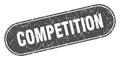 competition sign. competition grunge stamp. Royalty Free Stock Photo