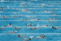 Competition swimming pool Royalty Free Stock Photo