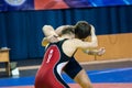 Competitions in Greco-Roman wrestling in Orenburg, Russia